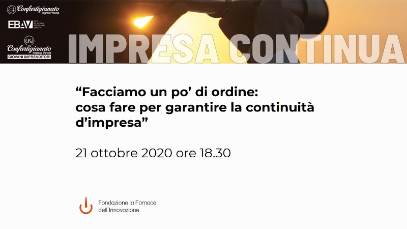 Cosa fare per garantire la continuità d’impresa